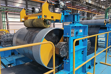 Galvanizli &Uuml;retim Hattı Proses Animasyonu