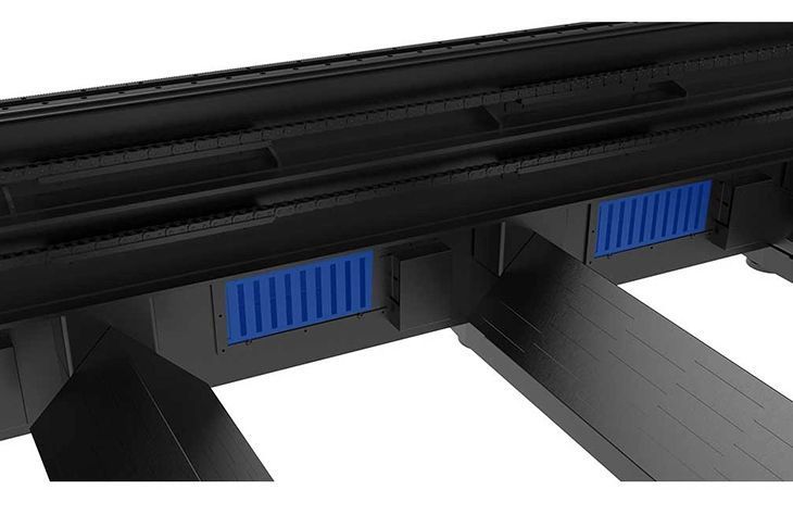 Değiştirme Platform Levha Lazer Kesim Makinesi